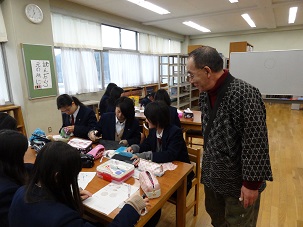 横浜マイスター中学校職業体験学習