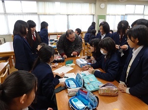 横浜マイスター中学校職業体験学習